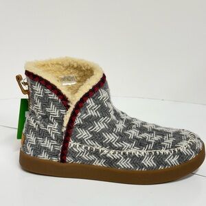 Sanuk Women’s Nice Bootah, Gawl Grey Arrowooly - New